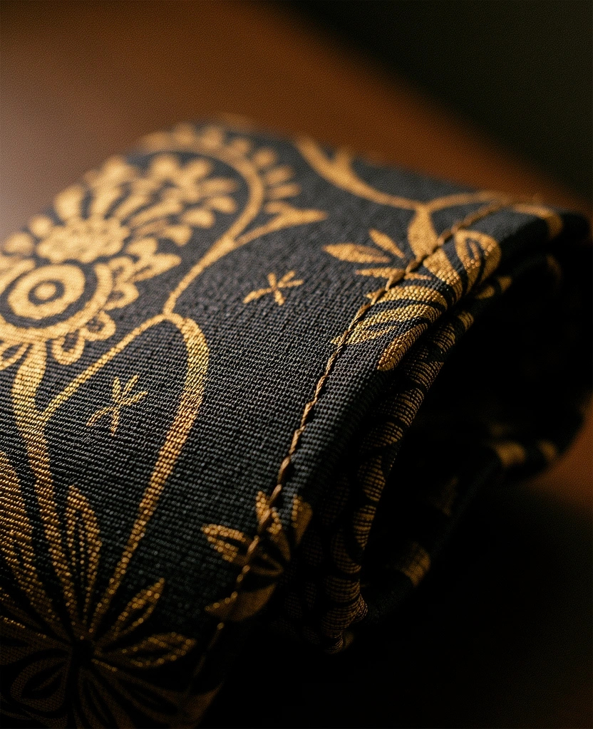 Detail of high-quality textile